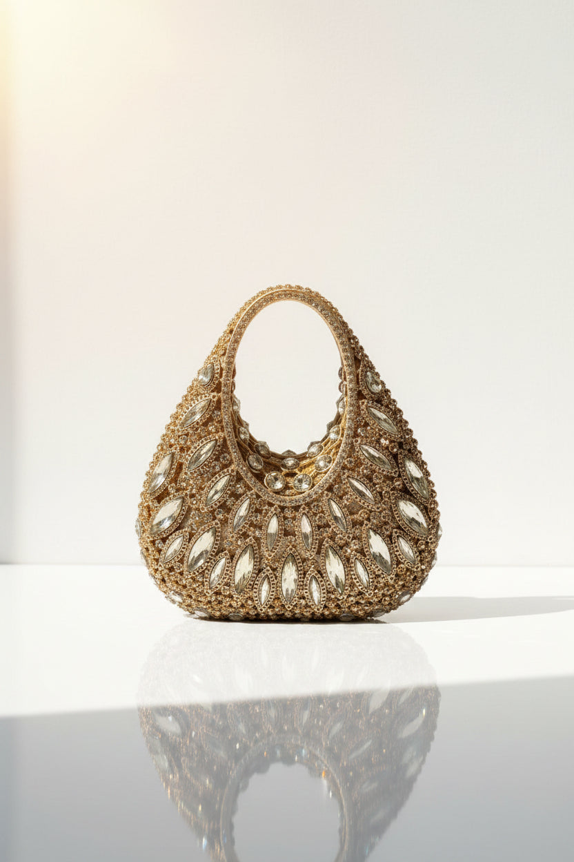 Starlight Empress Kristall-Clutch-Tasche