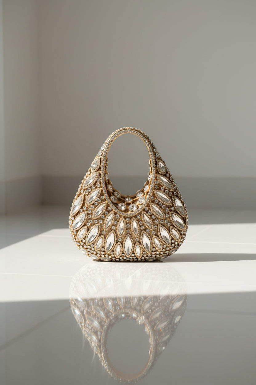 Starlight Empress Kristall-Clutch-Tasche