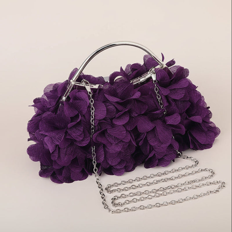 Romantic Handbag Metal Handle