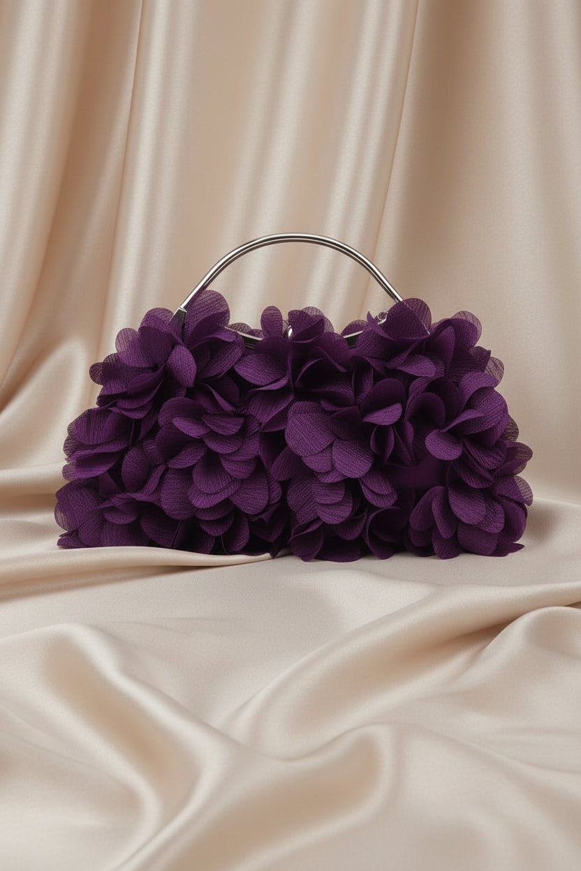 Romantic Handbag Metal Handle