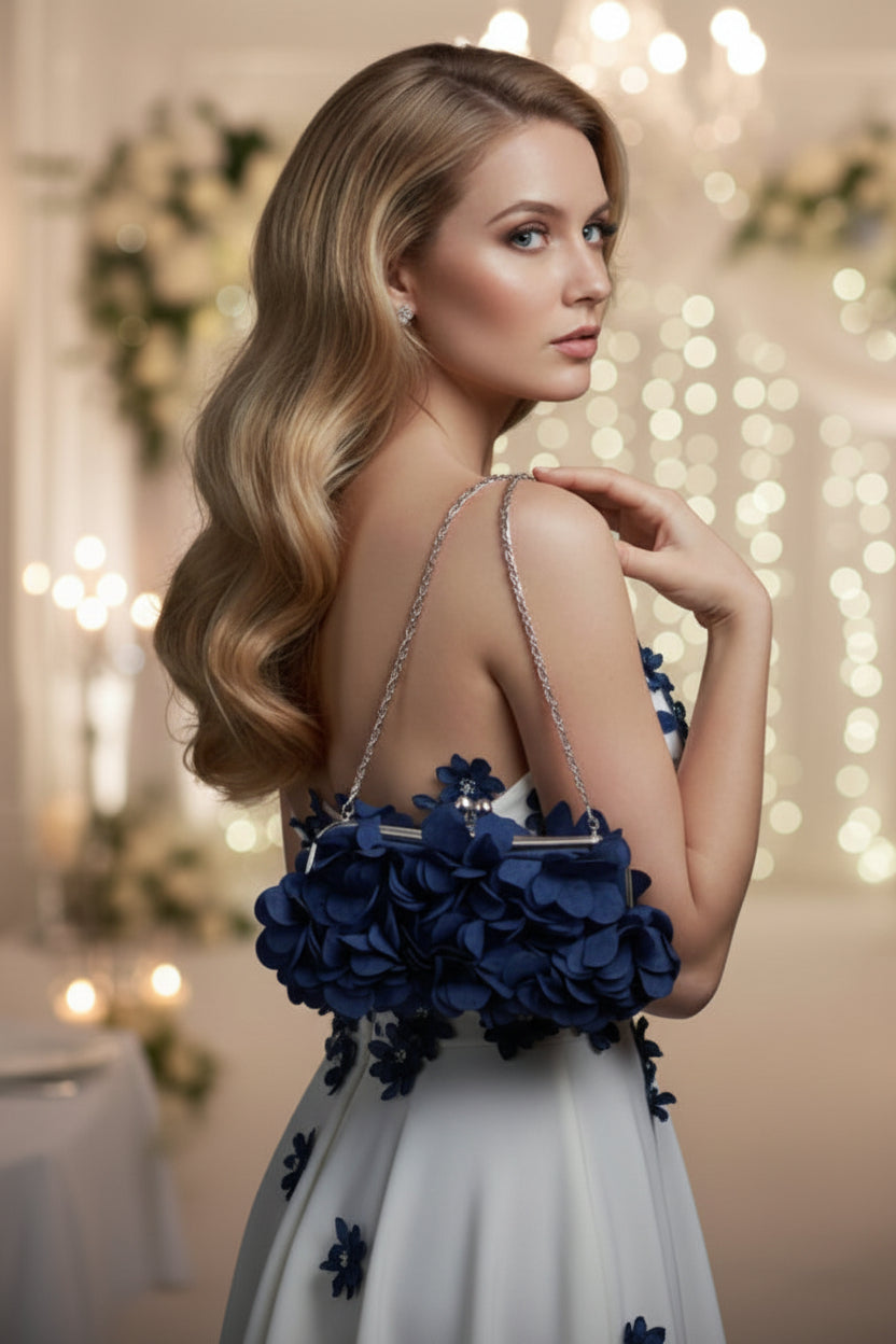 Floral Wedding Clutch