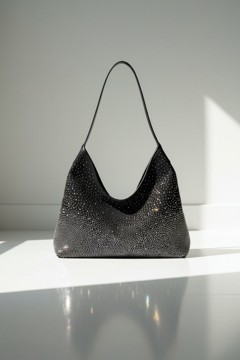 Glamour-Glanz-Einkaufstasche
