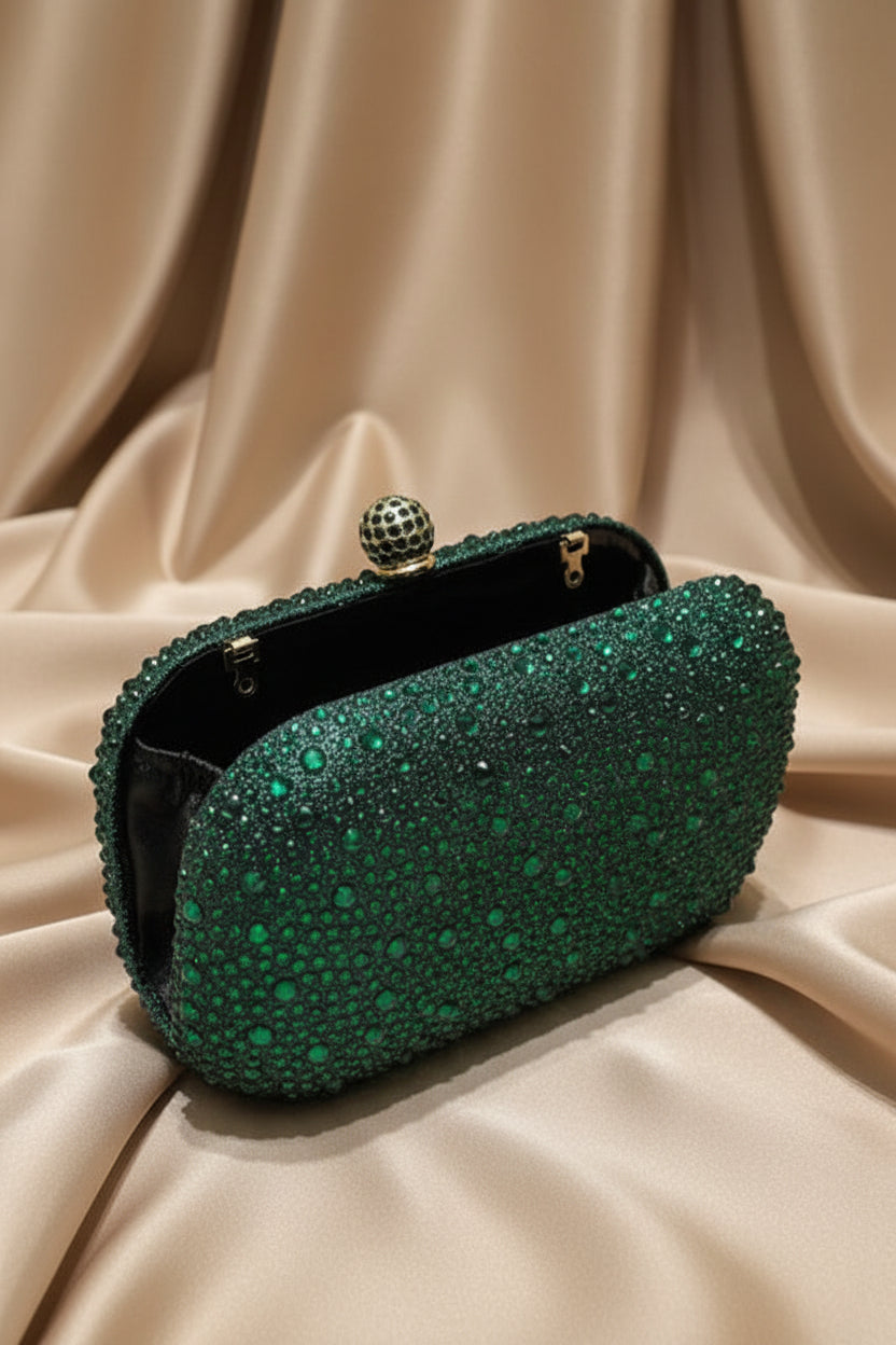 Crystal Royale Box Clutch