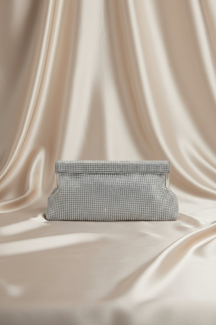 Starlight Crystal Pouch Clutch
