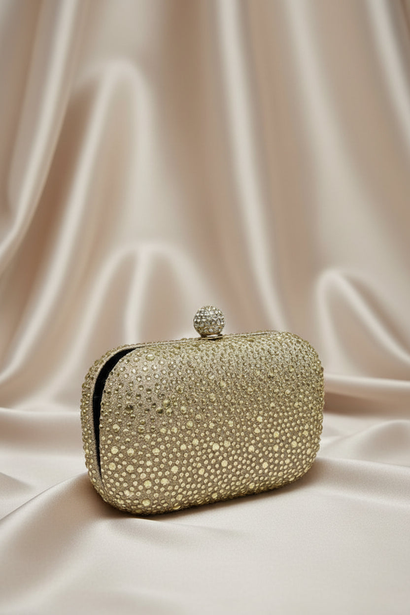 Crystal Royale Box Clutch