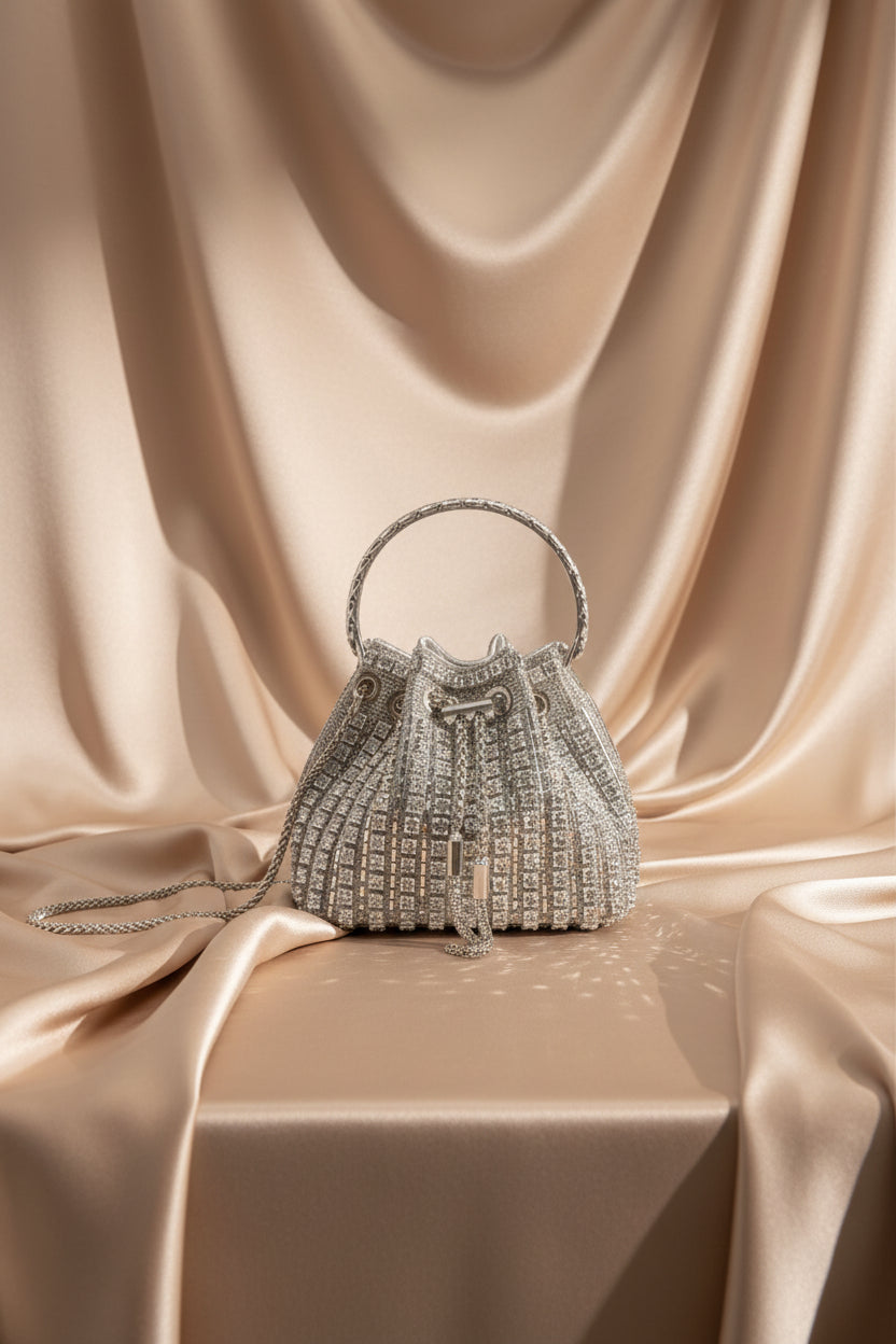Starluxe Diamond Sparkle Clutch