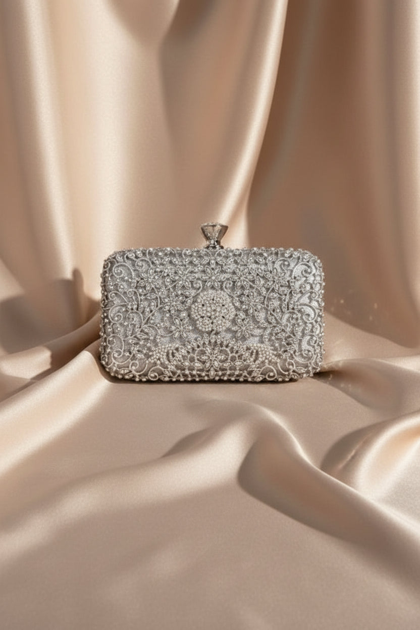 Diamond Luxe Evening Clutch