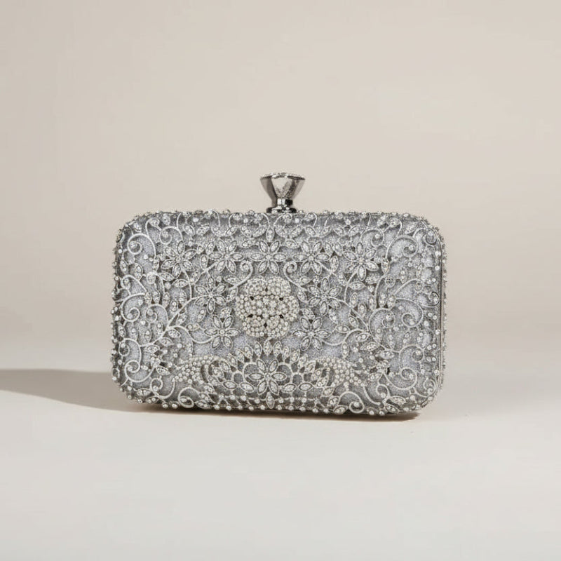 Diamond Luxe Evening Clutch