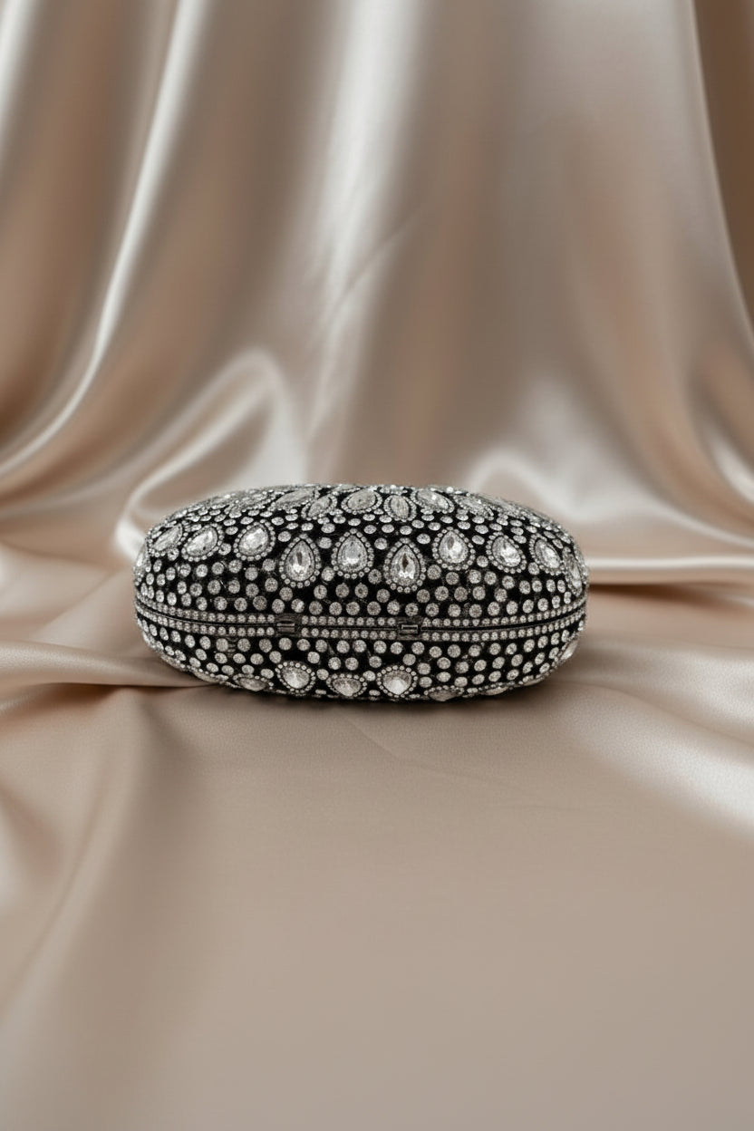 Starlight Empress Crystal Clutch Bag
