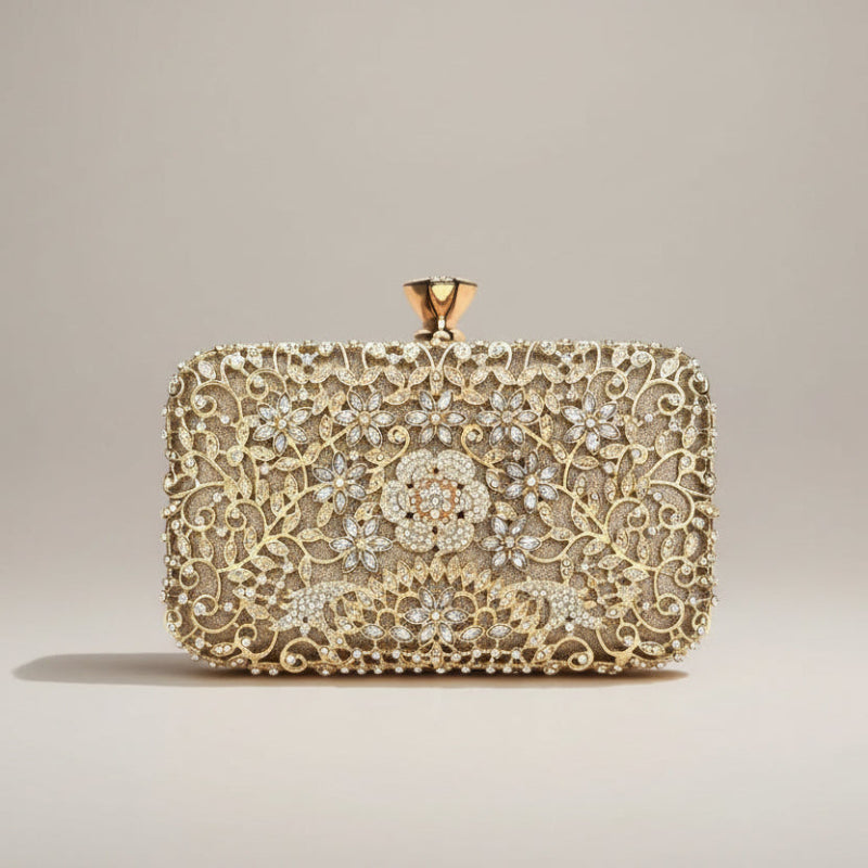 Diamond Luxe Evening Clutch