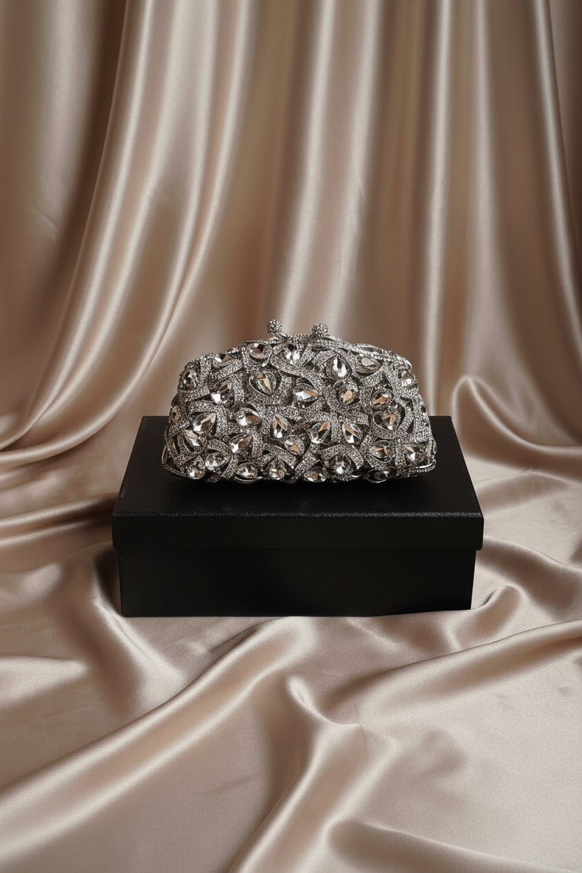 Sapphire Starlight Luxe Clutch