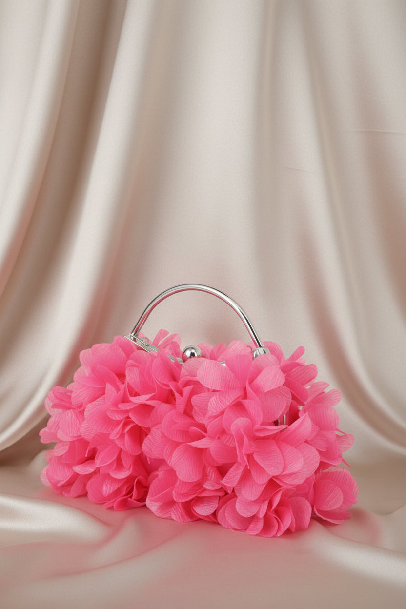 Romantic Handbag Metal Handle