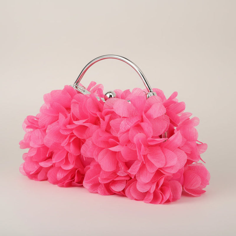 Romantic Handbag Metal Handle