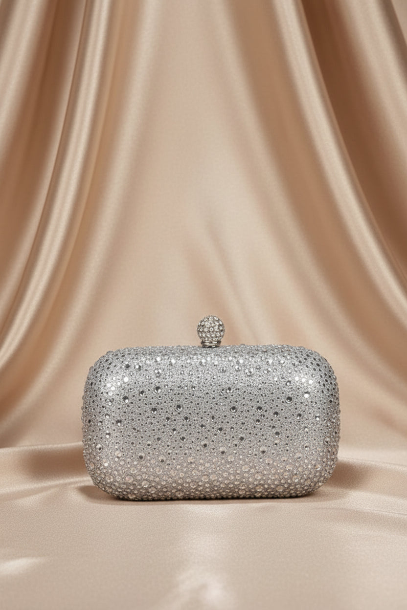 Crystal Royale Box Clutch