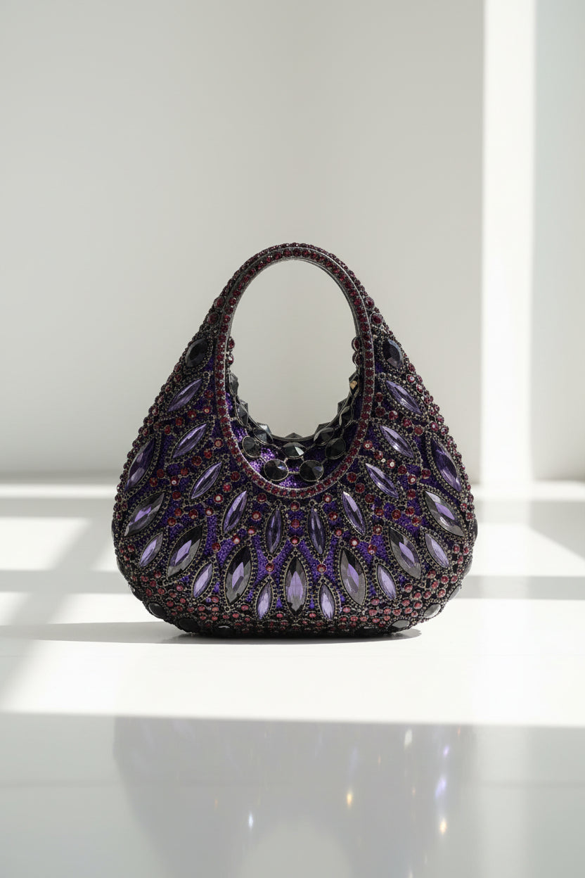 Starlight Empress Kristall-Clutch-Tasche