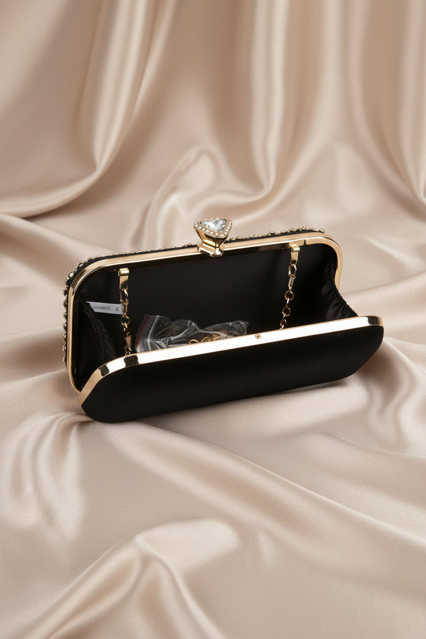 Diamond Luxe Evening Clutch