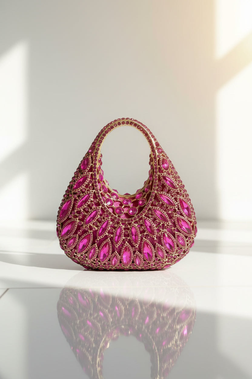 Starlight Empress Kristall-Clutch-Tasche