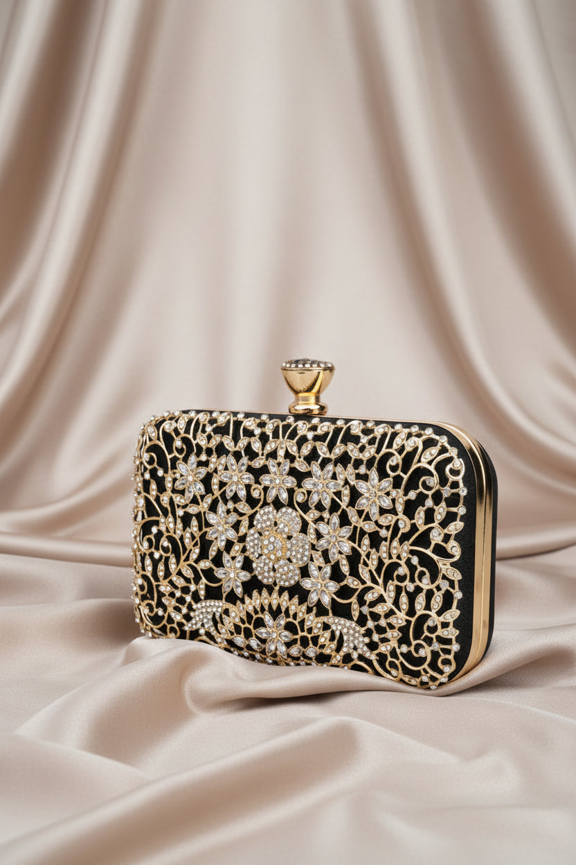 Diamond Luxe Evening Clutch