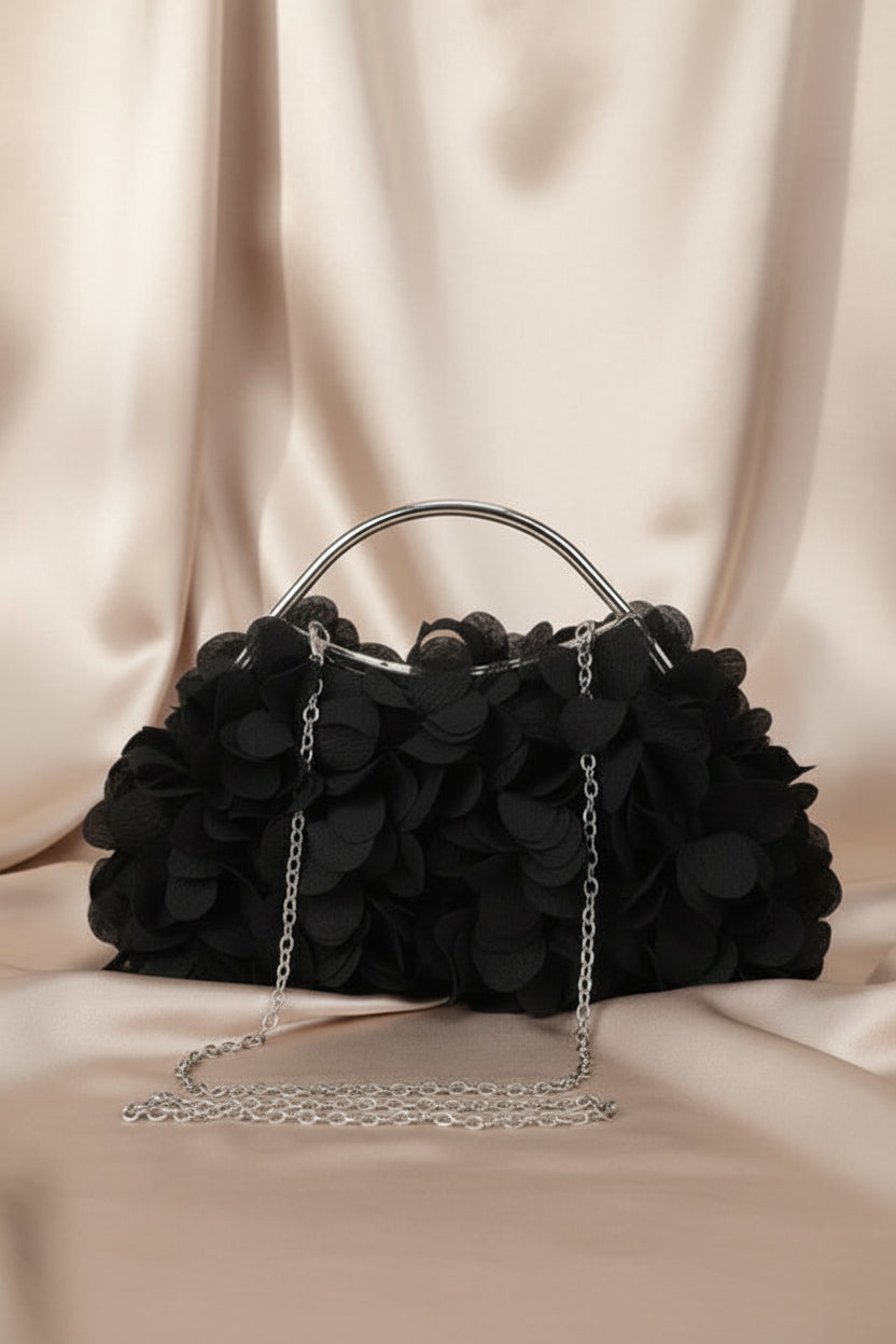 Romantic Handbag Metal Handle