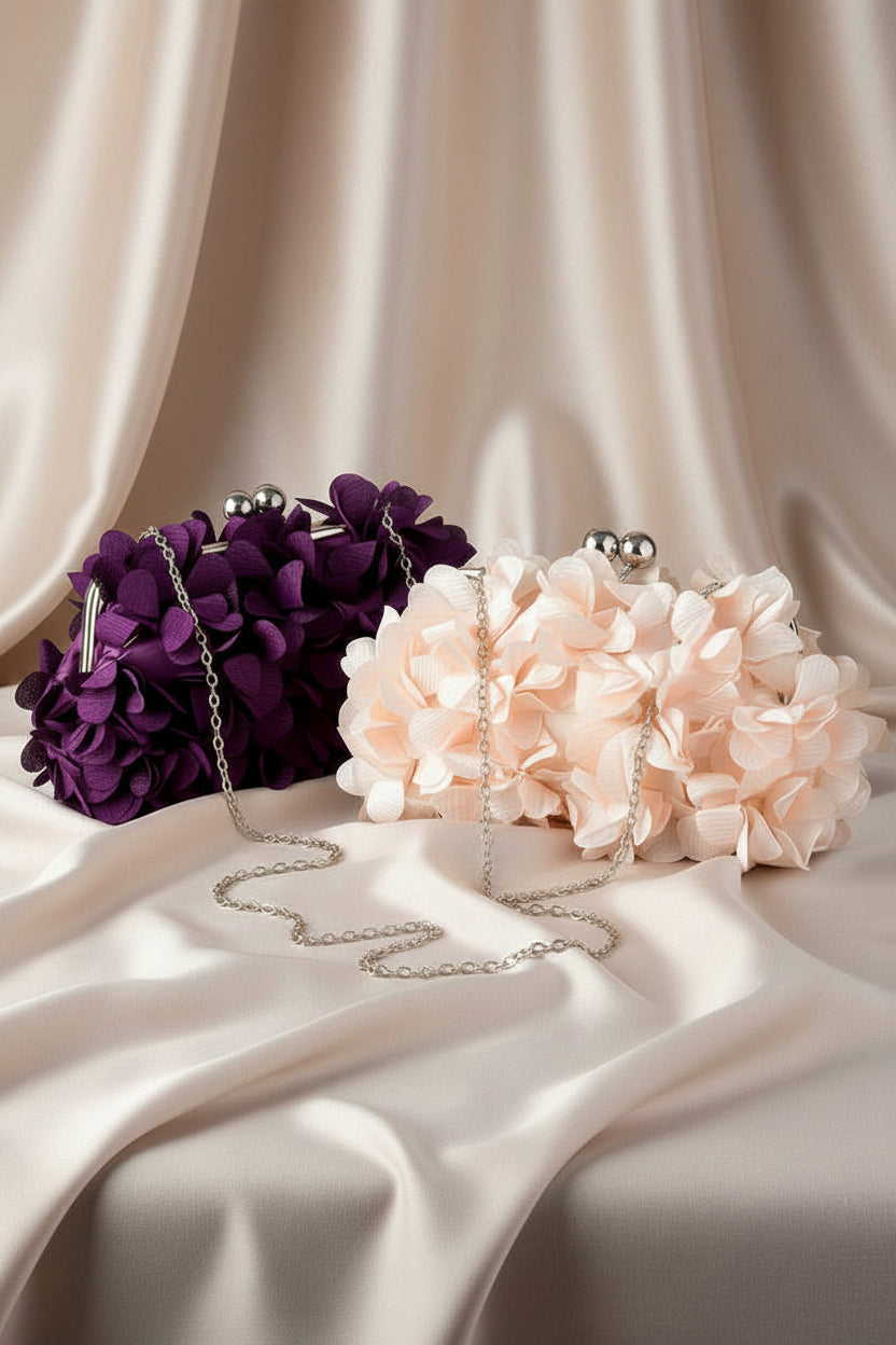 Floral Wedding Clutch