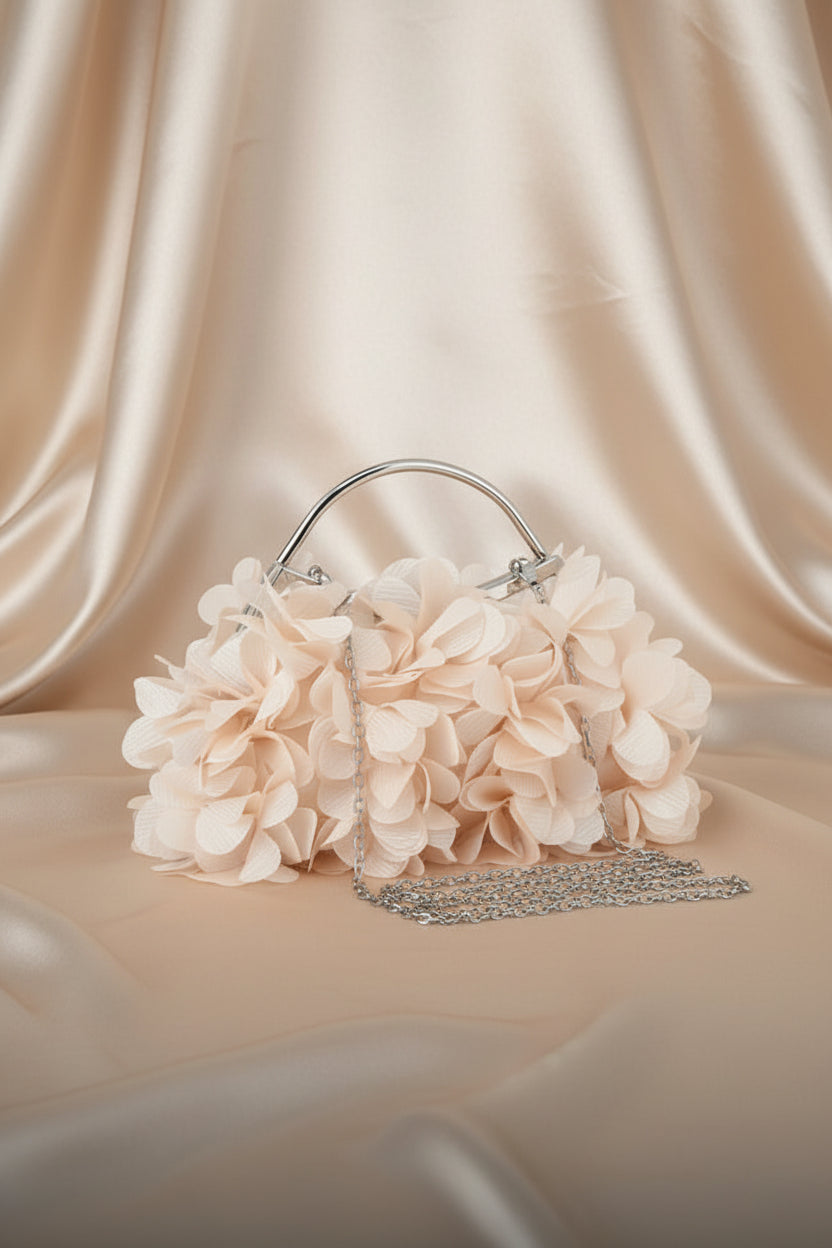 Romantic Handbag Metal Handle