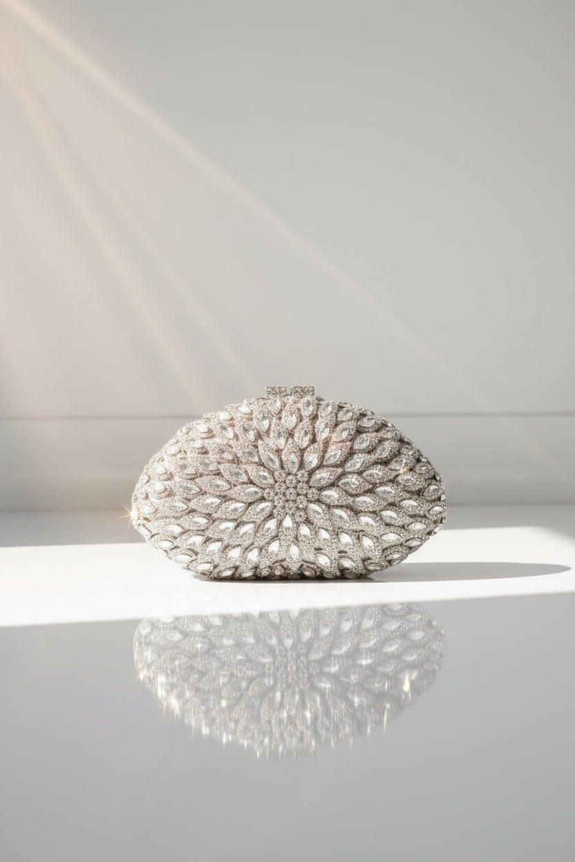 Pochette Starlight Crystal — Sac Exceptionnel Fait Main de Luxe
