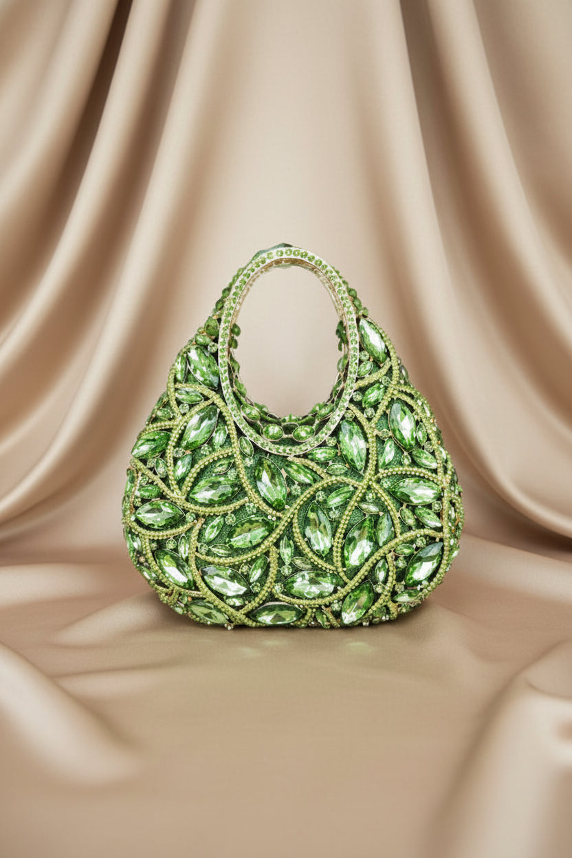 Crystal Éclat Top Handle Bag