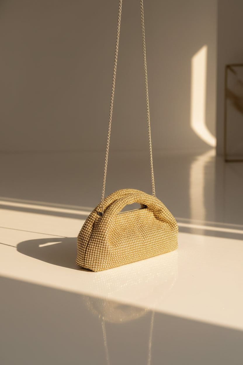 Strass-Abendhandtasche