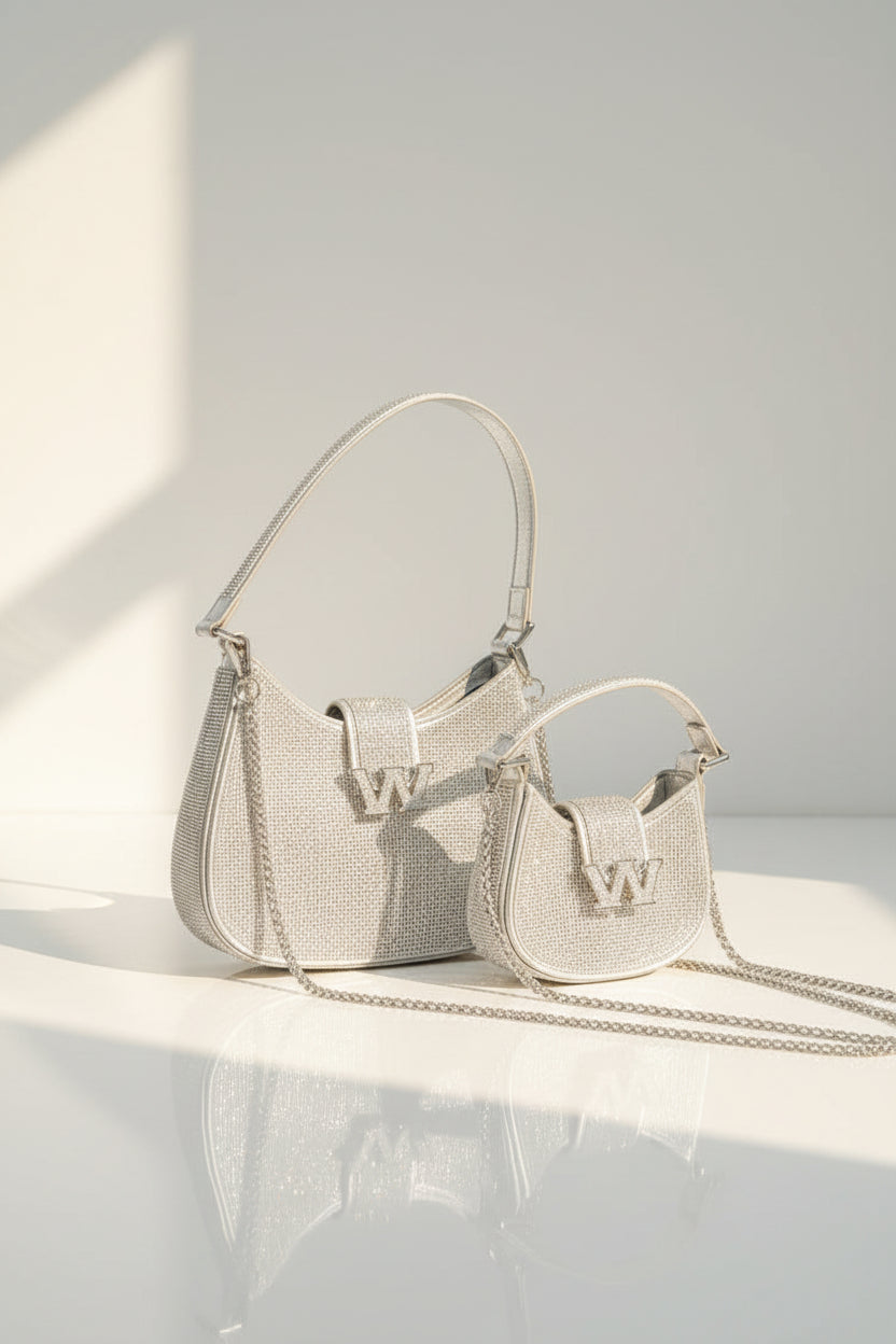 Strass-Hobo-Bag