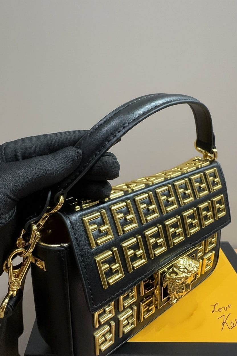 Baguette Logo Pequin Bag