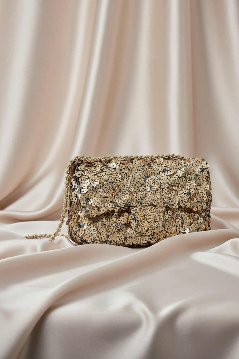 Sequin Mini Shoulder Bag