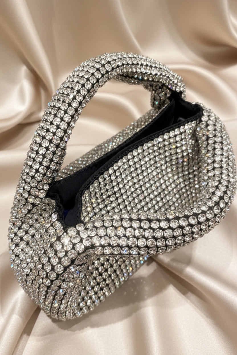 Rhinestone Evening Clutch Bag