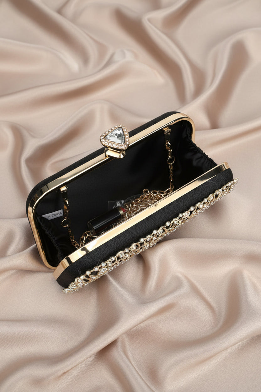 Diamond Luxe Evening Clutch