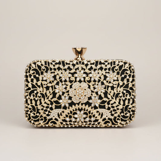 Diamond Luxe Evening Clutch