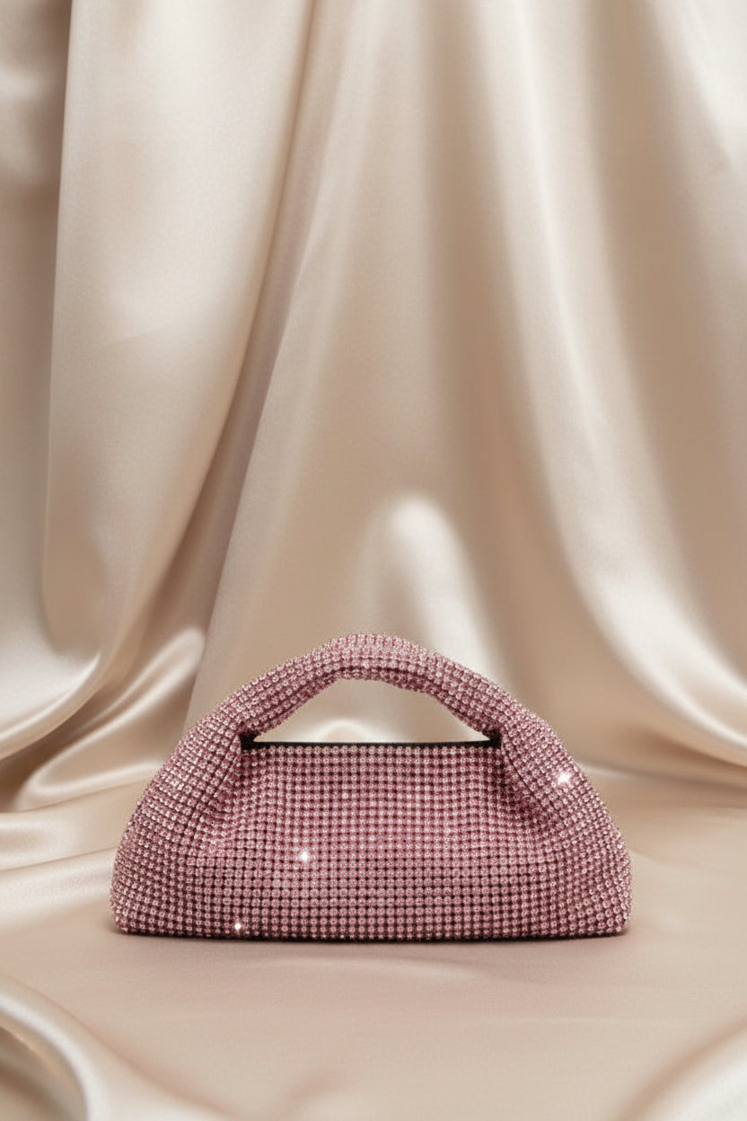 Rhinestone Evening Clutch Bag