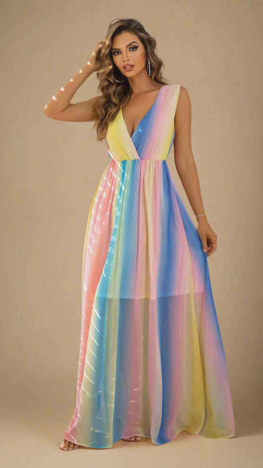 Whisper in the Wind Maxi Dress