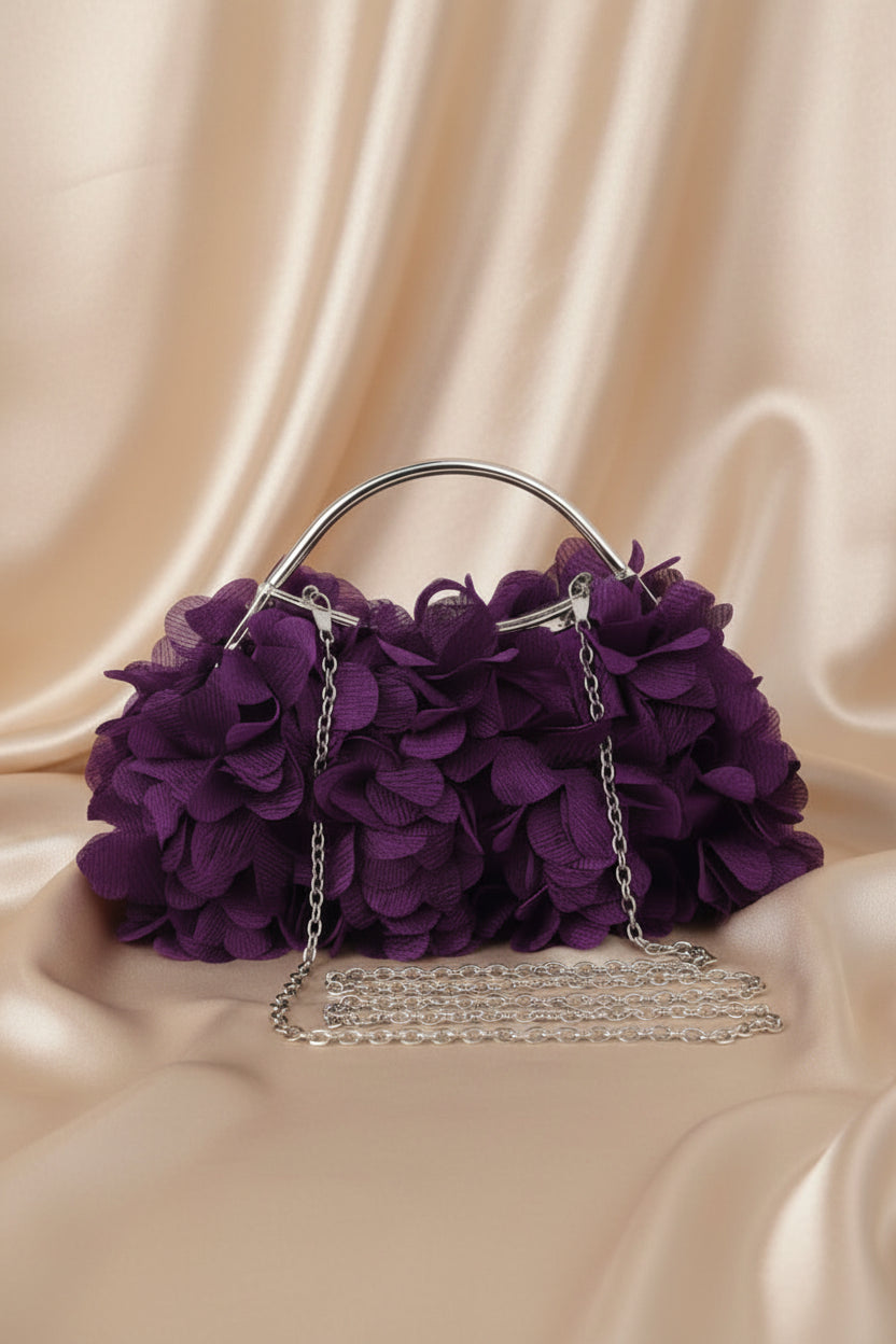 Romantic Handbag Metal Handle