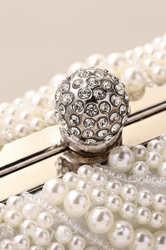 Pearl Wave Evening Bag