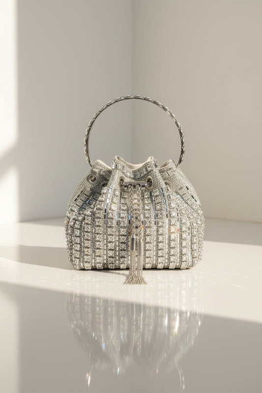 Starluxe Diamond Sparkle Clutch