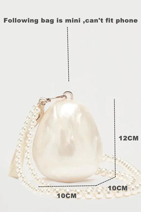 Bridal Pearl Mini Clutch