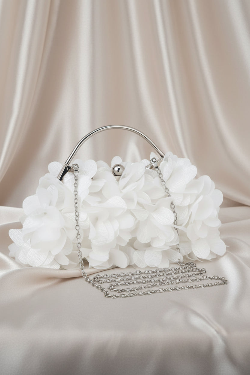 Romantic Handbag Metal Handle