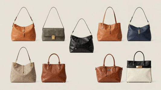 Collection of ten cute shoulder bags for everyday style.