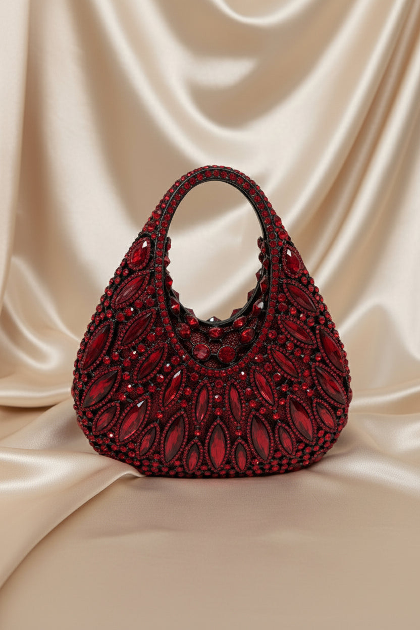 Starlight Empress Crystal Clutch Bag