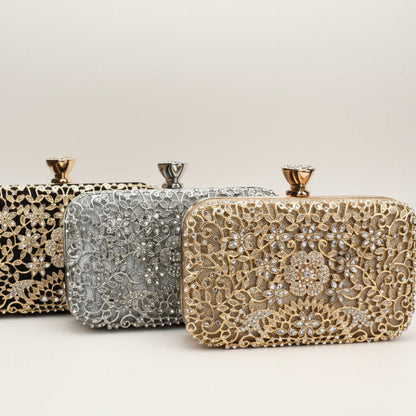 Diamond Luxe Evening Clutch