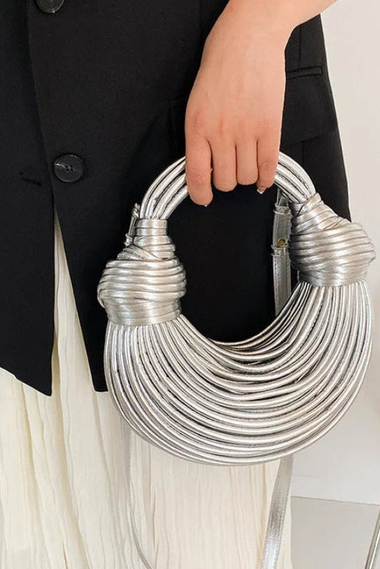 The Aurelia Gold Sculpt Hobo Bag