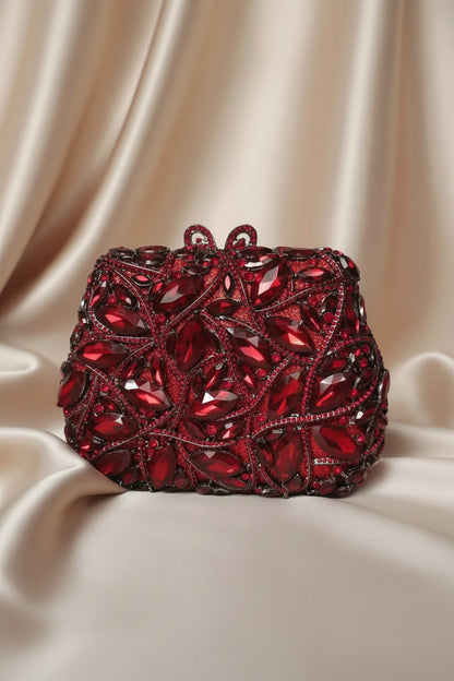 Emerald Enchanté Crystal Clutch