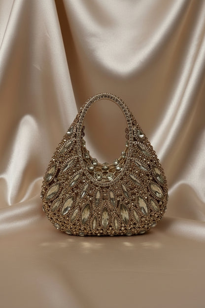 Starlight Empress Crystal Clutch Bag