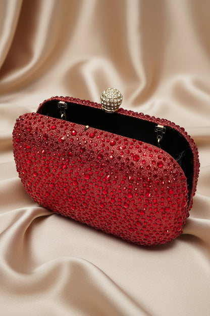 Crystal Royale Box Clutch