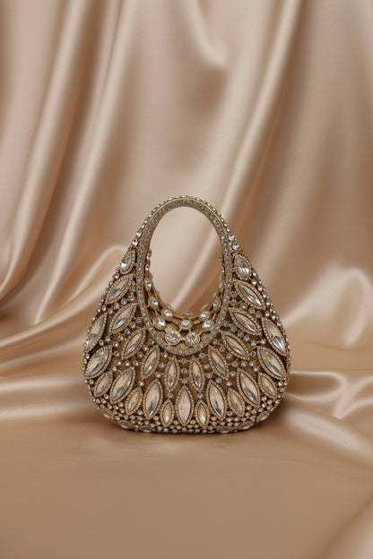 Starlight Empress Crystal Clutch Bag