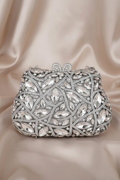 Emerald Enchanté Crystal Clutch